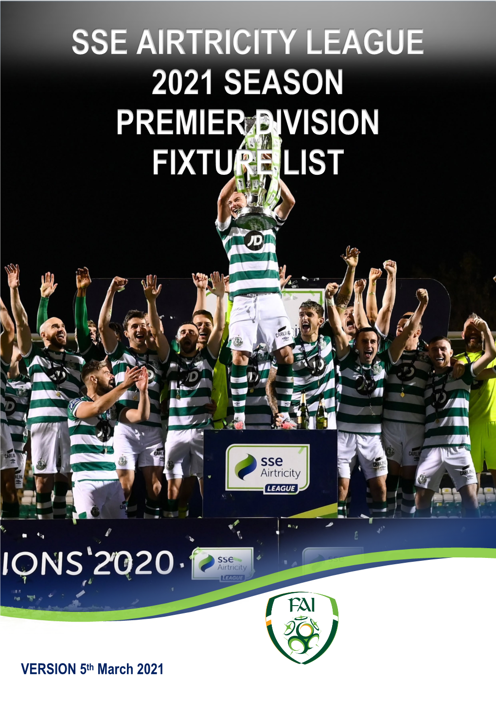 2020 Season SSE Airtricity League Fixtures