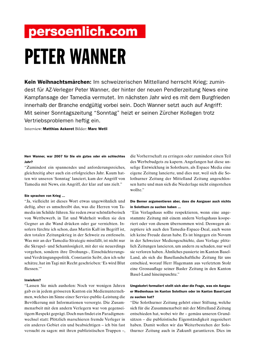 Peter Wanner