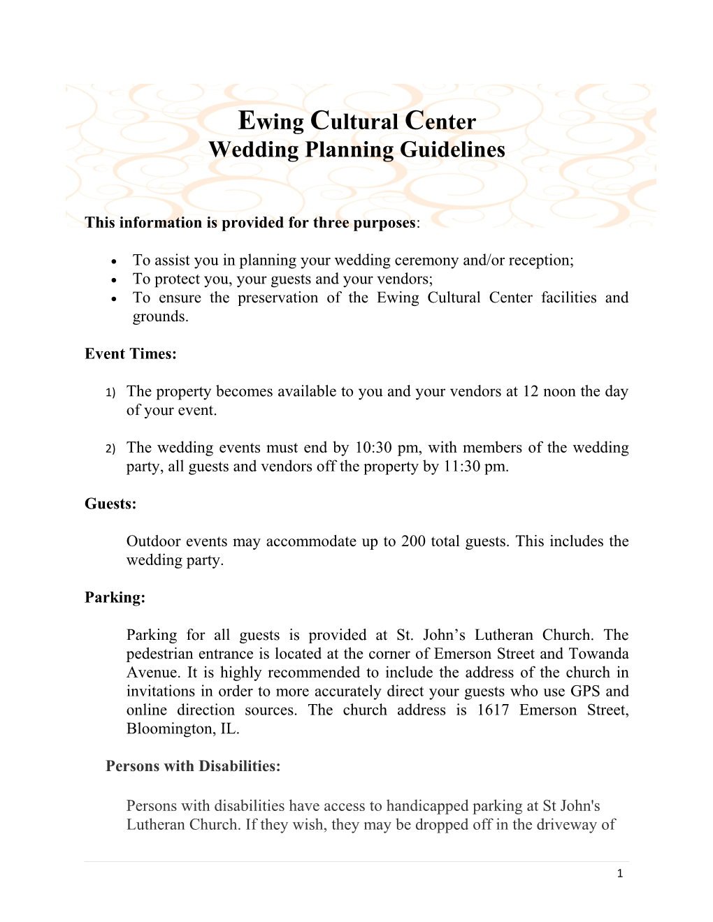 Ewing Cultural Center