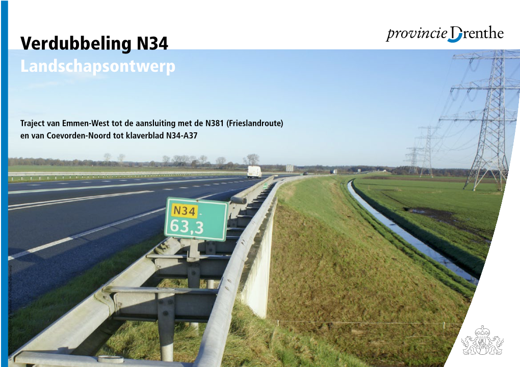 Verdubbeling N34 Landschapsontwerp