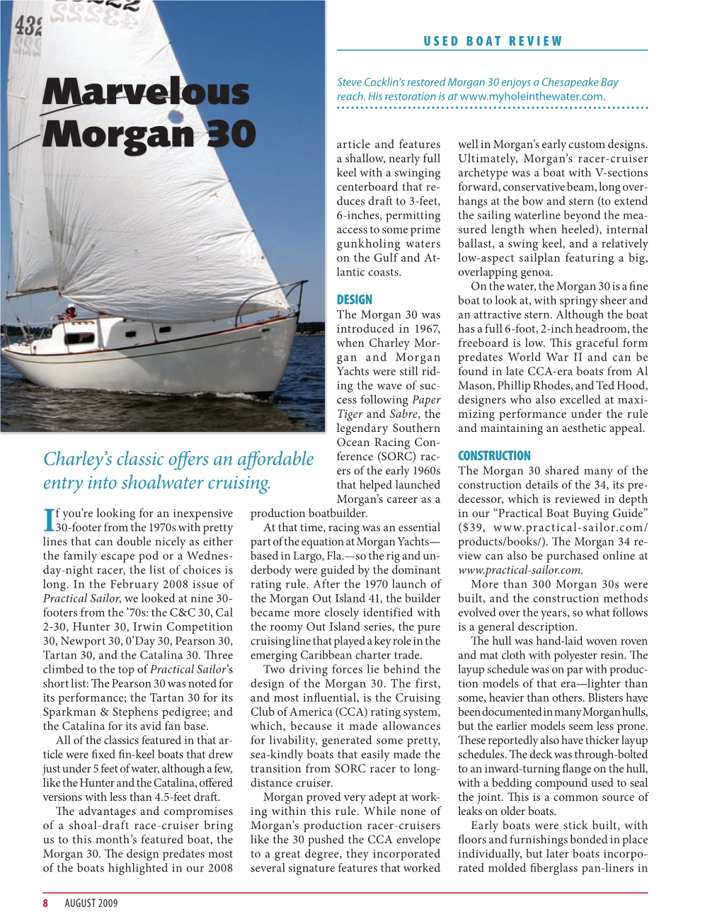 Marvelous Morgan 30