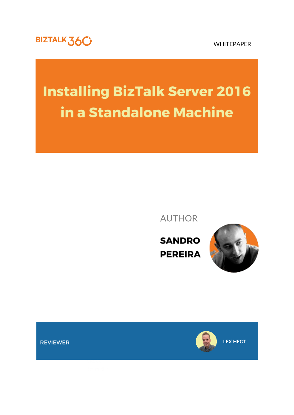 Install and Configure Biztalk Server 2016 Standalone Machine