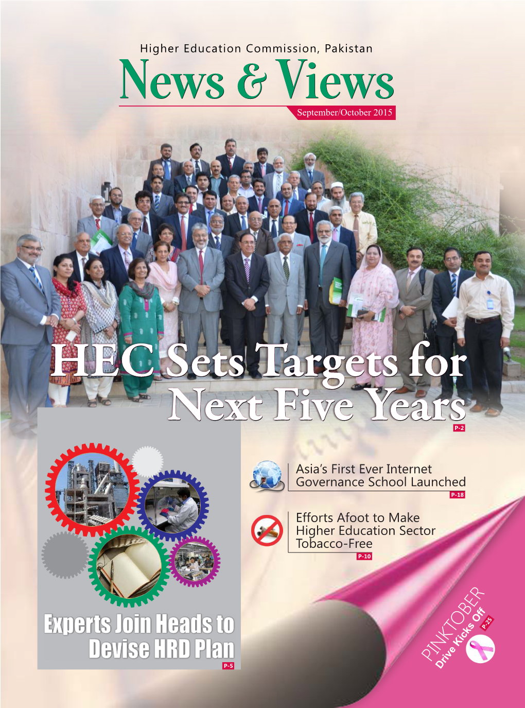 Next Five Years HEC Sets Targets