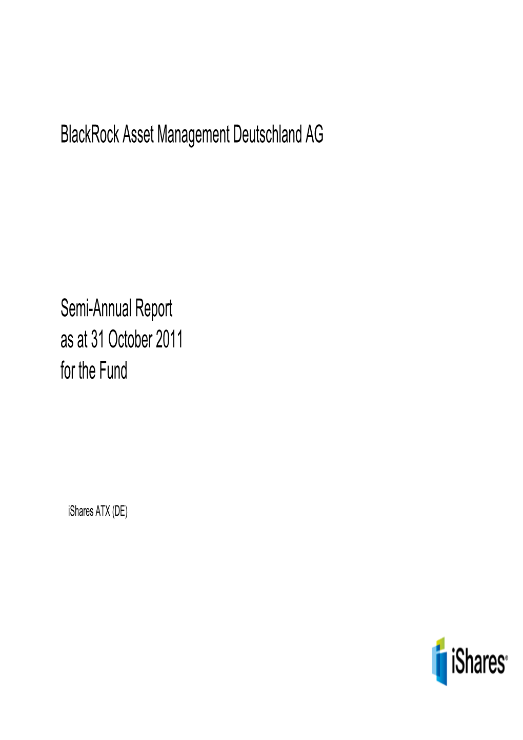 Blackrock Asset Management Deutschland AG