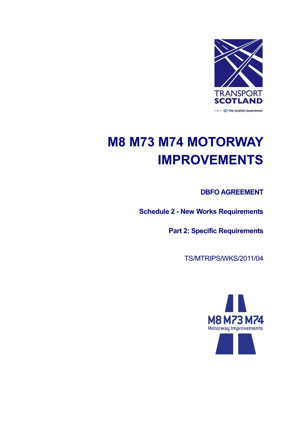 M8 M73 M74 Motorway Improvements