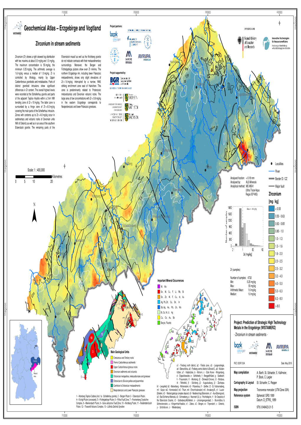 Geochemical Atlas – Erzgebirge and Vogtland