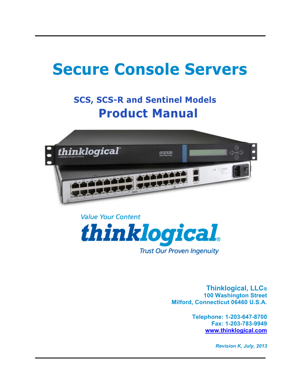 Secure Console Servers