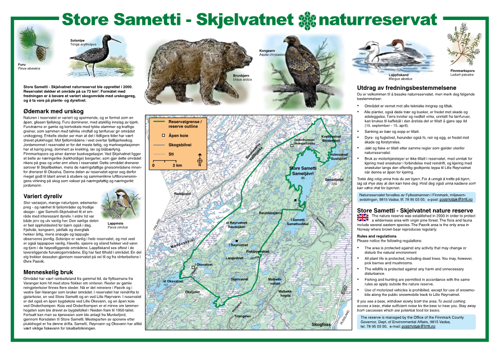 Store Sametti - Skjelvatnet Naturreservat