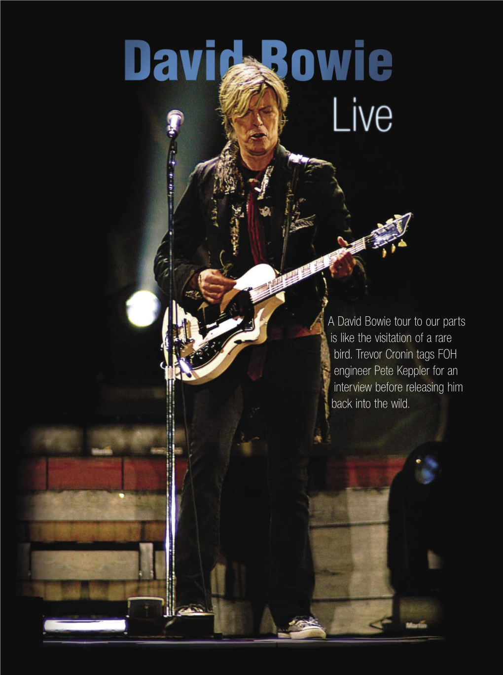 David Bowie Live Issue 33
