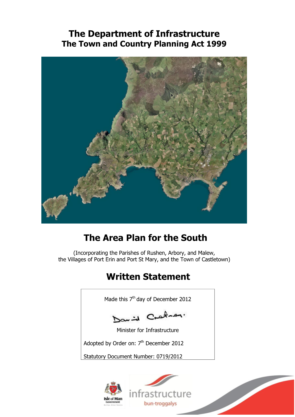 Track Changes Version of the Final Modified Draft Area Plan for the South