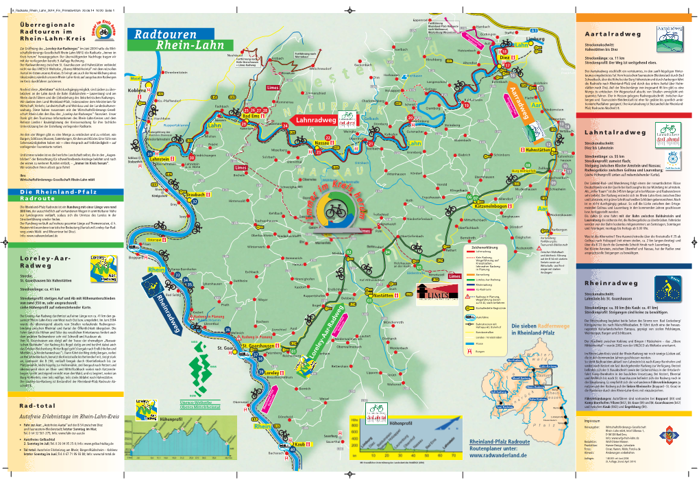 Radtouren Rhein-Lahn 4 Schöne Radwandertouren Durch Den Rhein-Lahn-Kreis