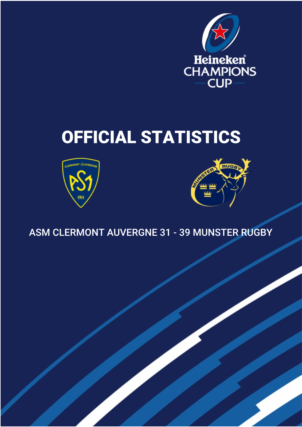 Official Match Statistics