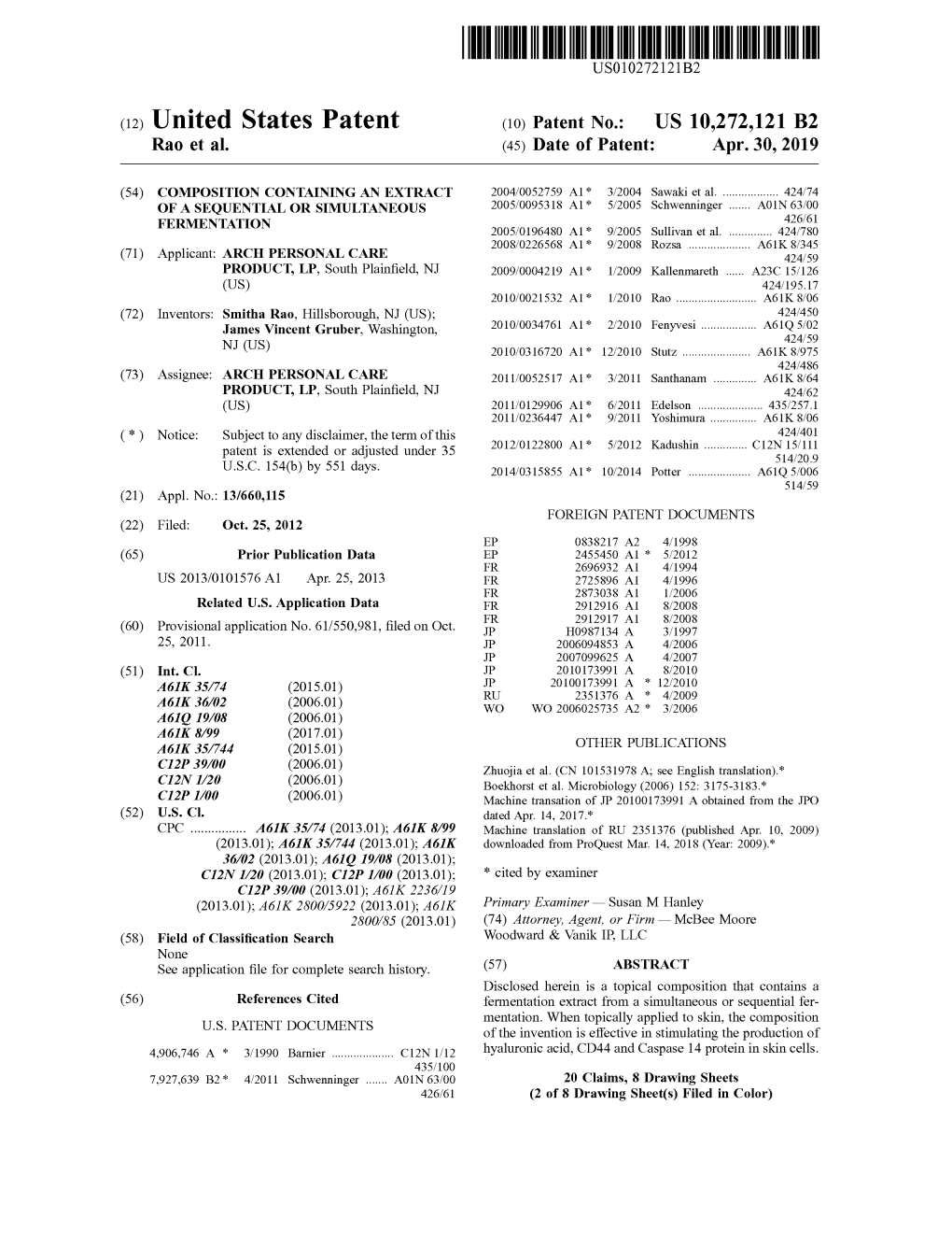 ( 12 ) United States Patent