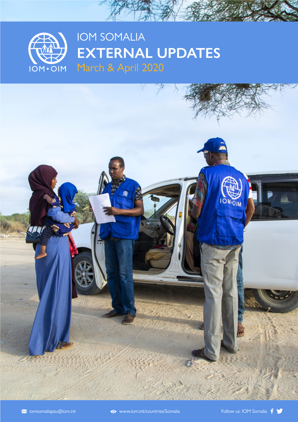 IOM SOMALIA EXTERNAL UPDATES March & April 2020