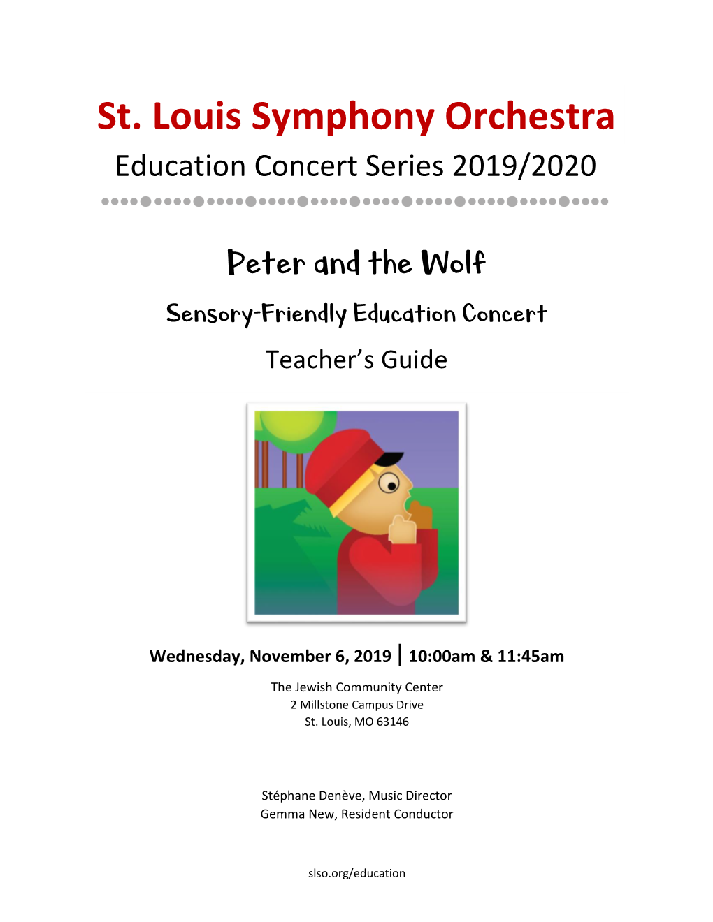 Peter and the Wolf St. Louis Symphony Orchestra