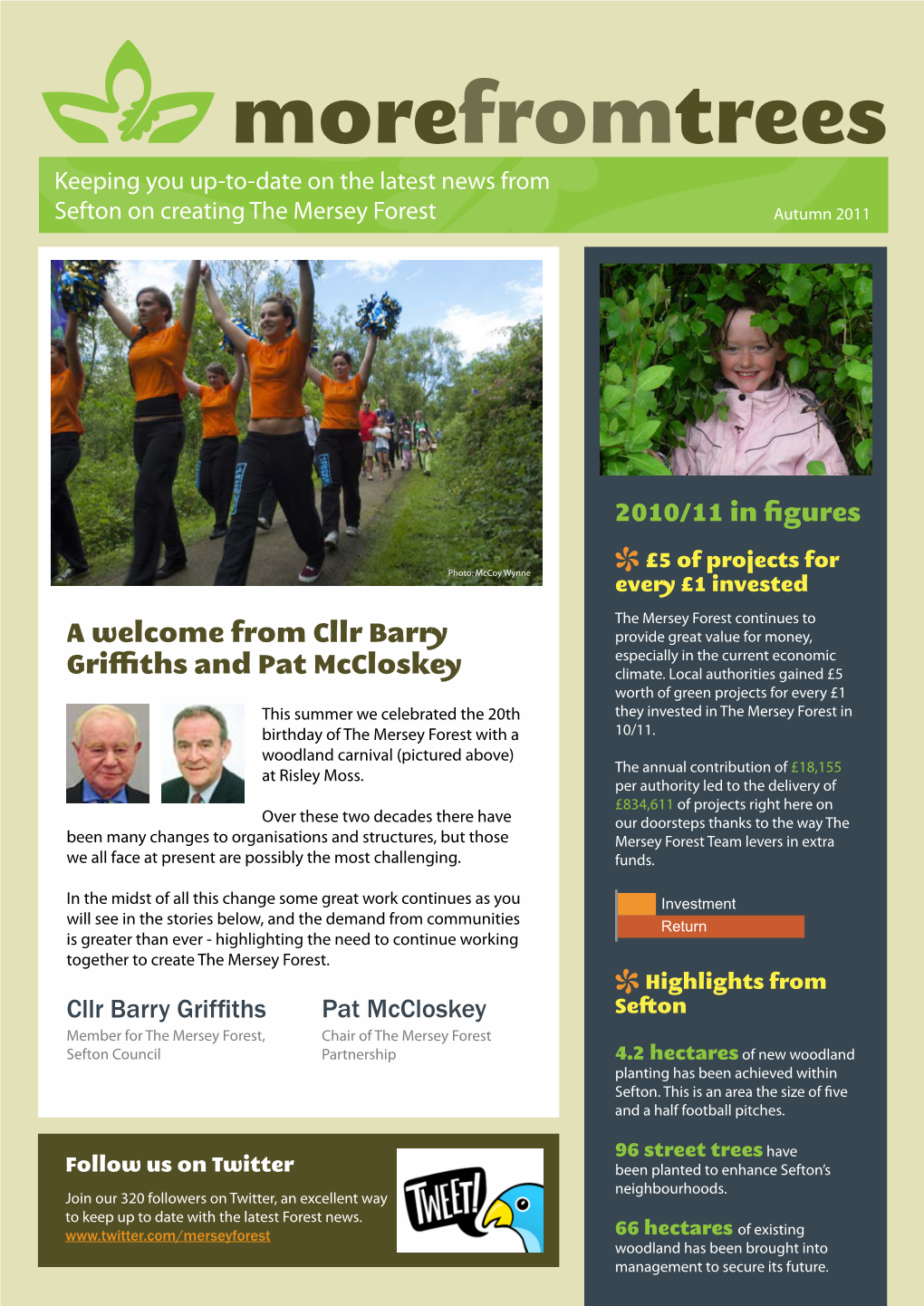 Morefromtrees Keeping You Up-To-Date on the Latest News from Sefton on Creating the Mersey Forest Autumn 2011