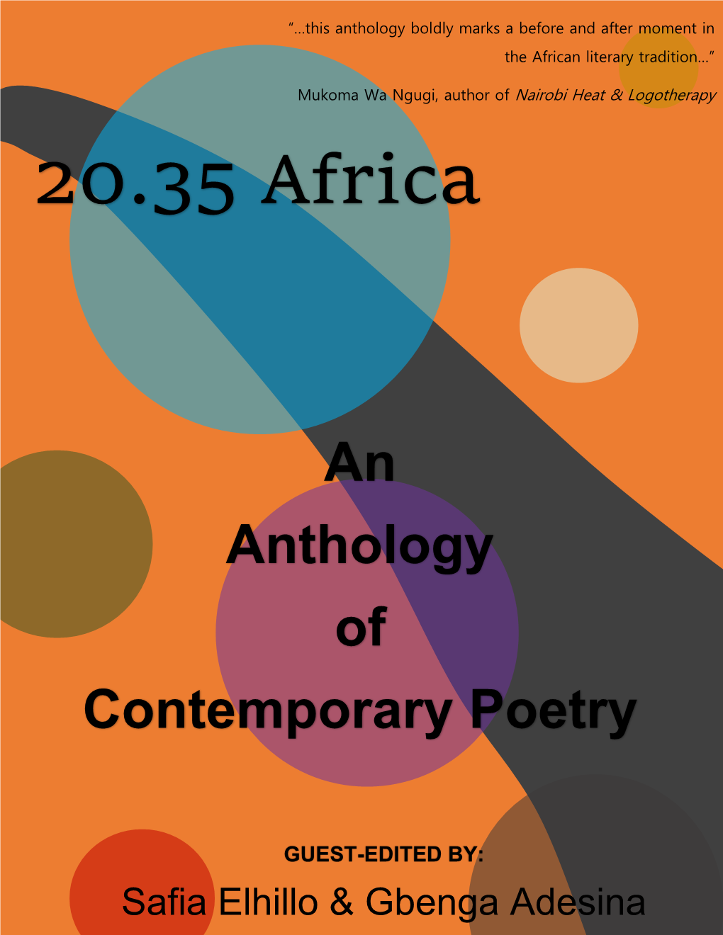 20.35 Africa: an Anthology of Contemporary Poetry