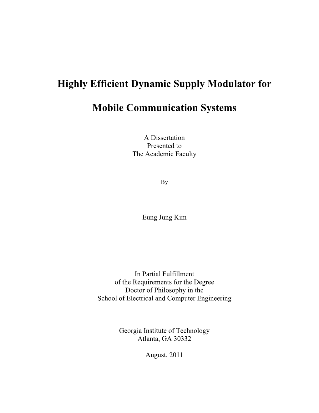 CMOS RF Power Amplifiers