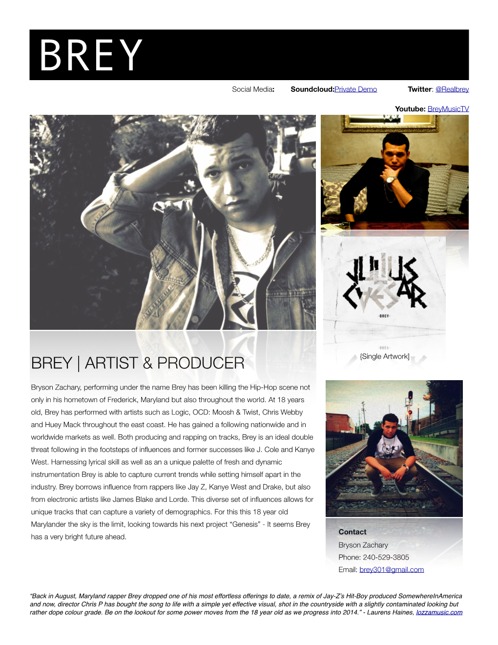 Brey | Artist & Producer