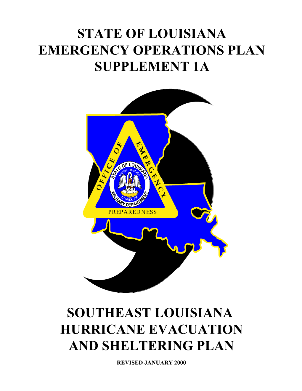 State of Louisiana Emergency Operations Plan Supplement 1A
