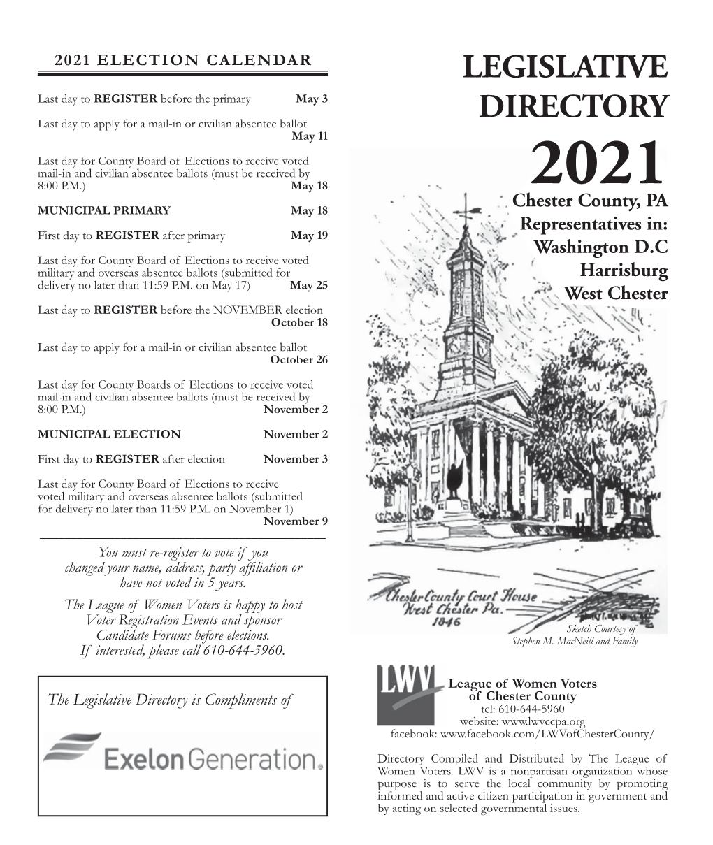 Legislative Directory