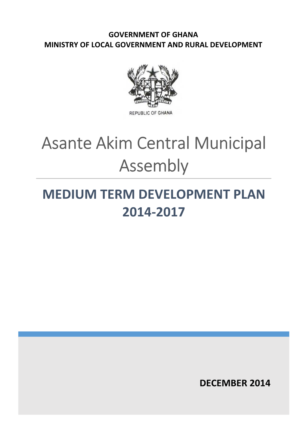 Asante Akim Central Municipal Assembly