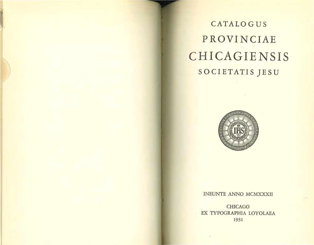 Chicagiensis Societatis Jesu