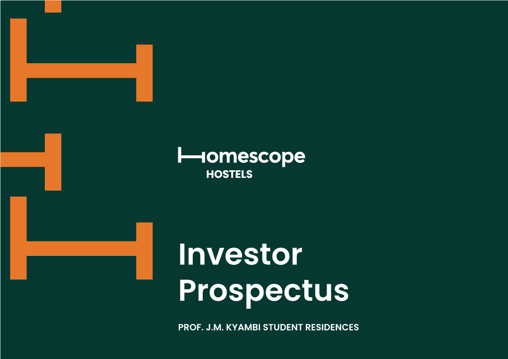 Investor Prospectus