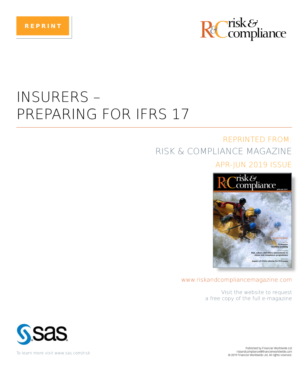 Insurers – Preparing for Ifrs 17