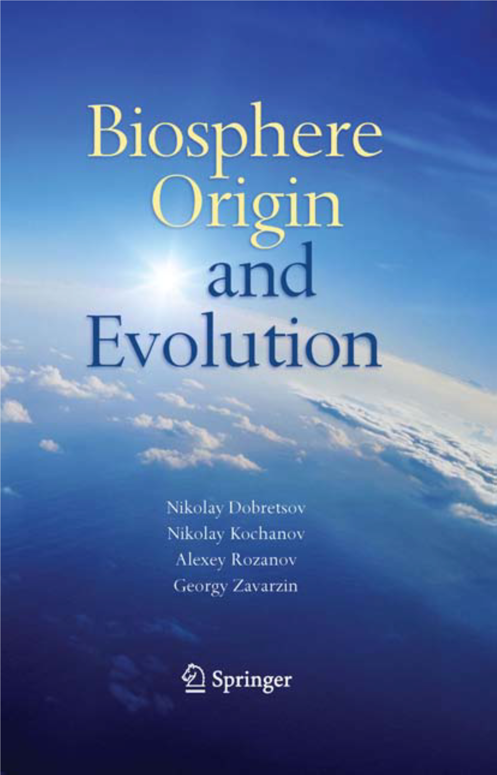 Microbial Biosphere’’ in This Book)