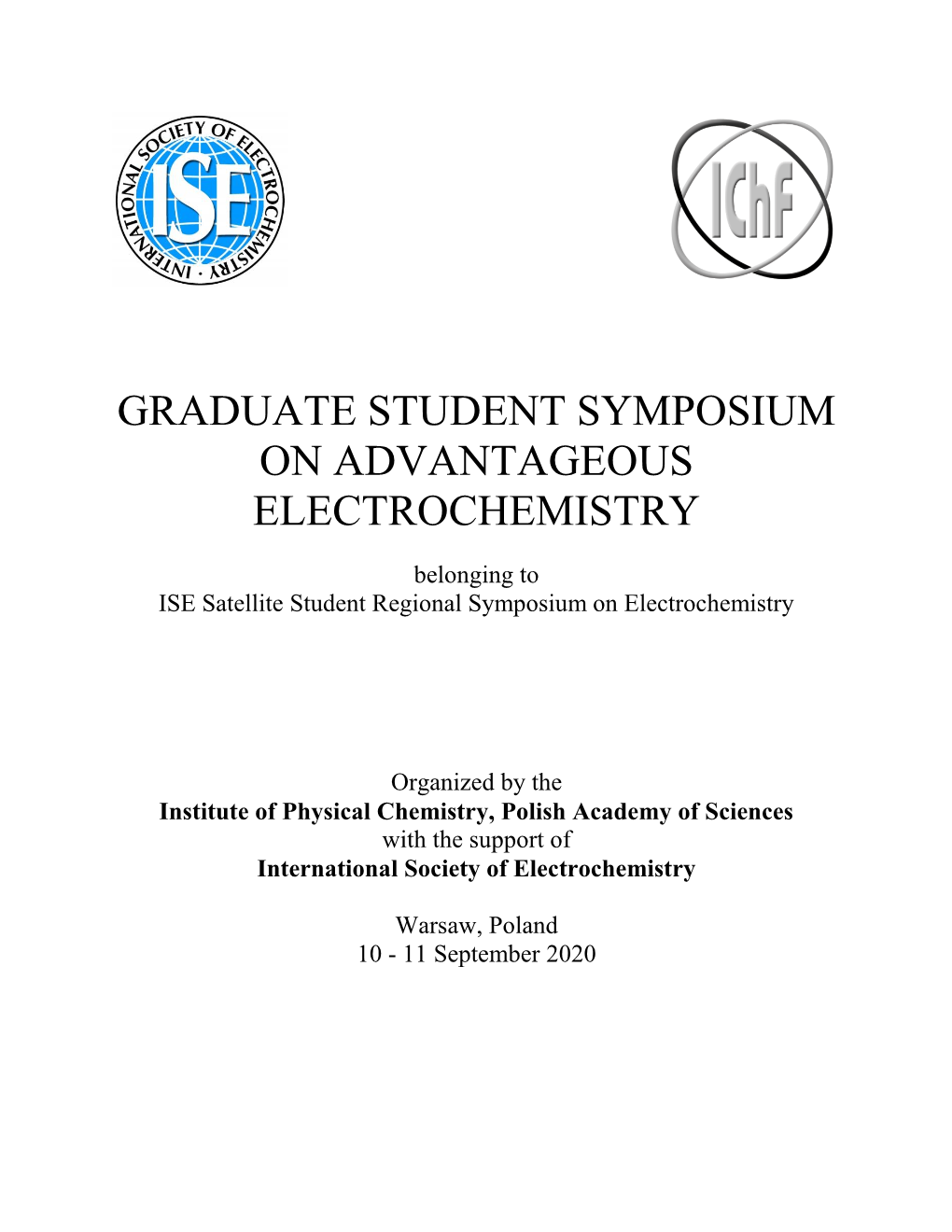 Graduate Student Symposium on Advantageous Electrochemistry