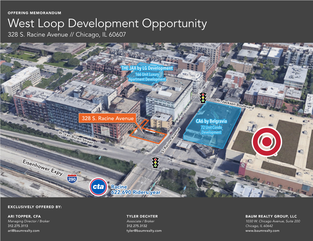 West Loop Development Opportunity  328 S