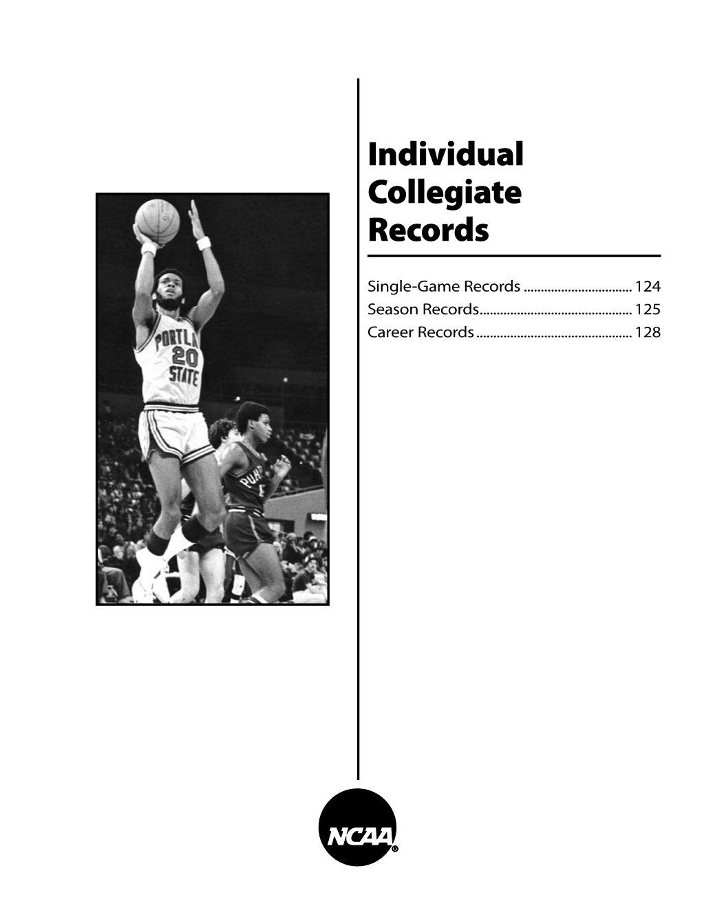 2008-09 NCAA Men's Basketball Records (Collegiate)