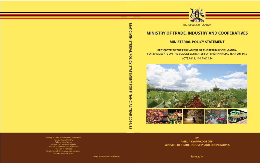 Ministry of Trade, Industry and Cooperatives