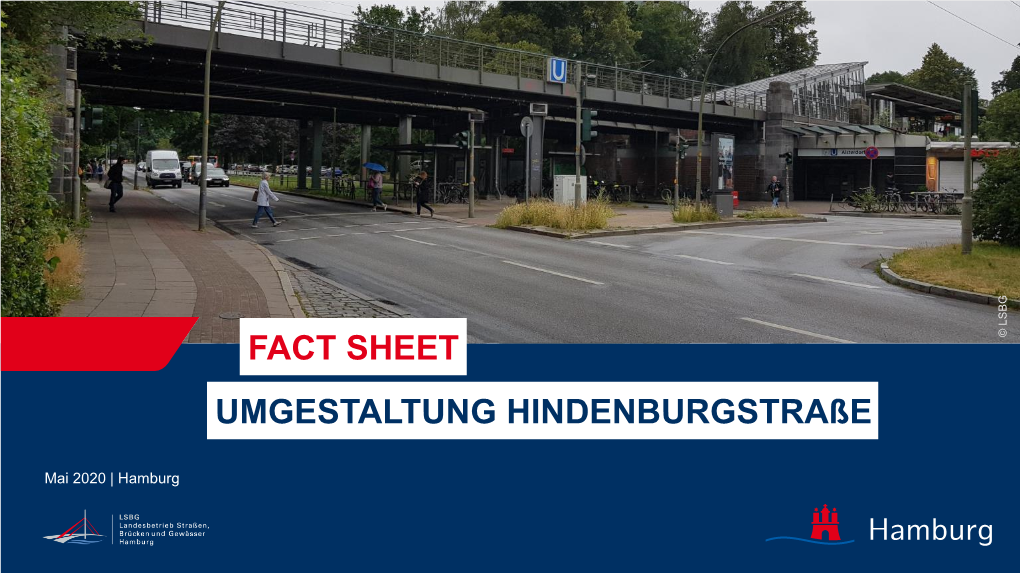 Umgestaltung Hindenburgstraße Fact Sheet