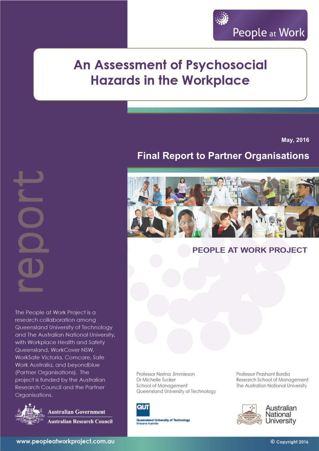 An Assessment of Psychosocial Hazards in the Workplace