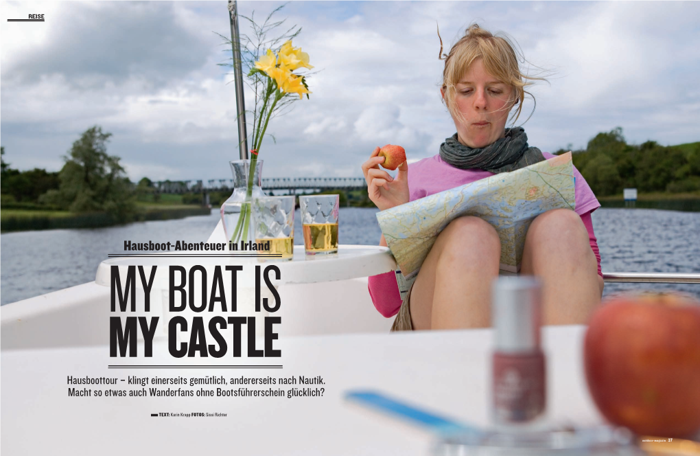 Hausboot-Abenteuer in Irland My Boat Is My Castle Hausboottour – Klingt Einerseits Gemütlich, Andererseits Nach Nautik