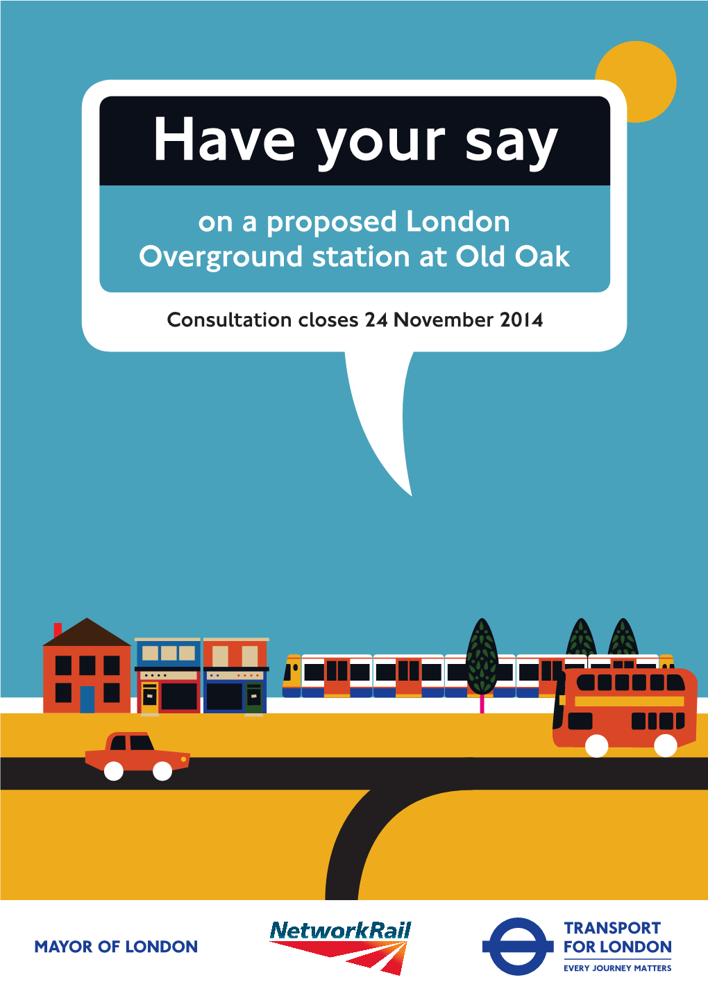 Tfl Consultation on Proposed New Overground Station at Old Oak