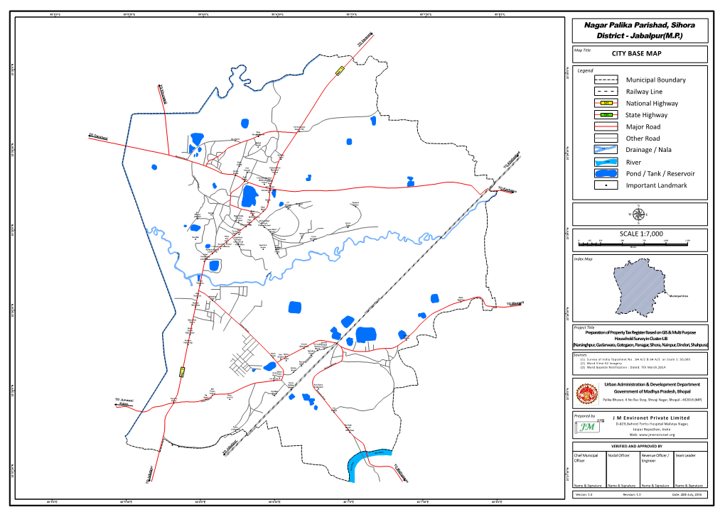 Nagar Palika Parishad, Sihora District