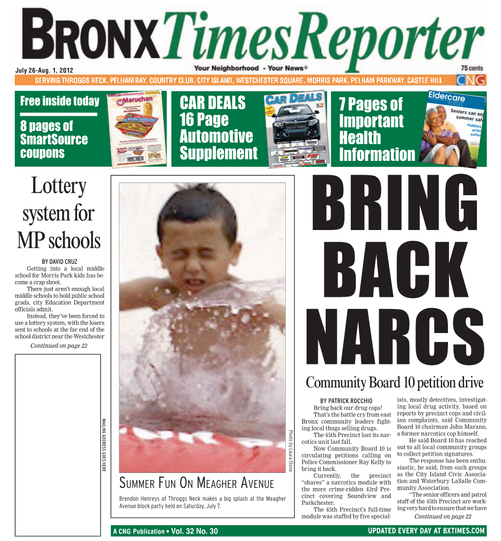 Bronx Times Reporter: July 26, 2012