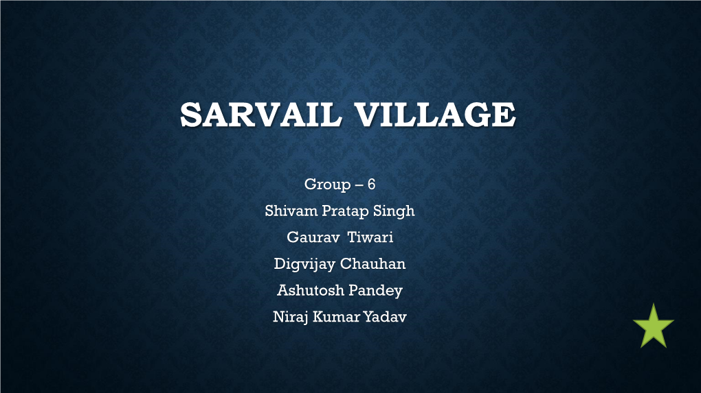 Sarvail Village