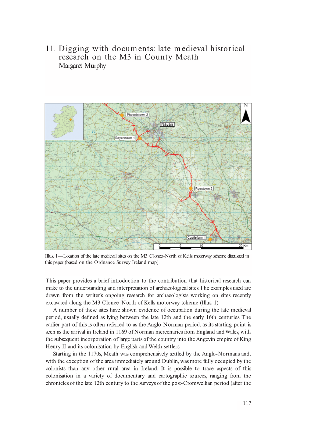 11. Digging with Documents: Late Medieval Historical Research on the M3 in County Meath Margaret Murphy