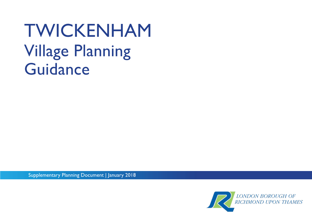 Village Planning Guidance