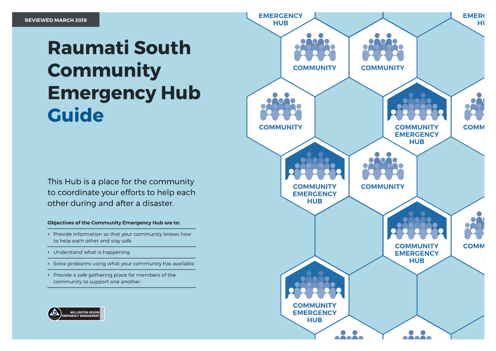 Raumati South Community Emergency Hub Guide