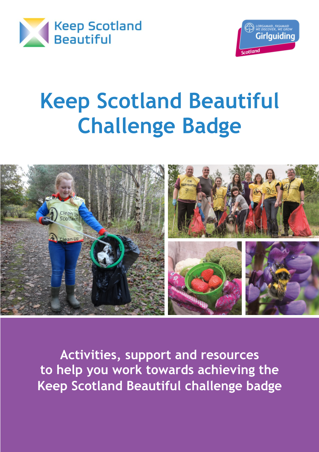 Keep Scotland Beautiful Challenge Badge