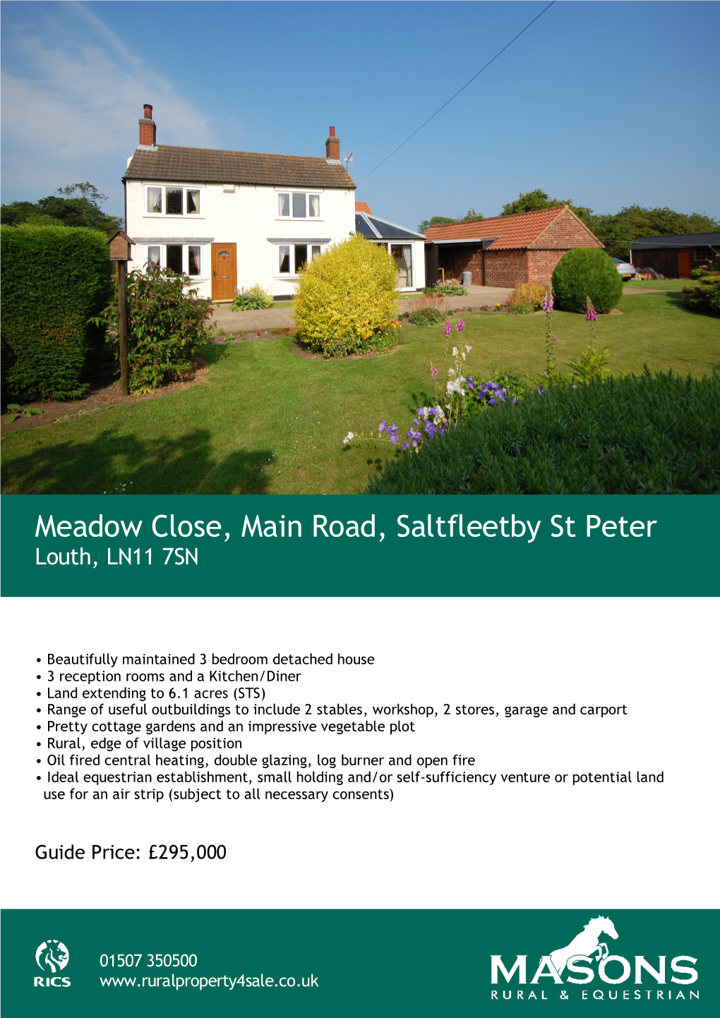 Meadow Close, Main Road, Saltfleetby St Peter Louth, LN11 7SN