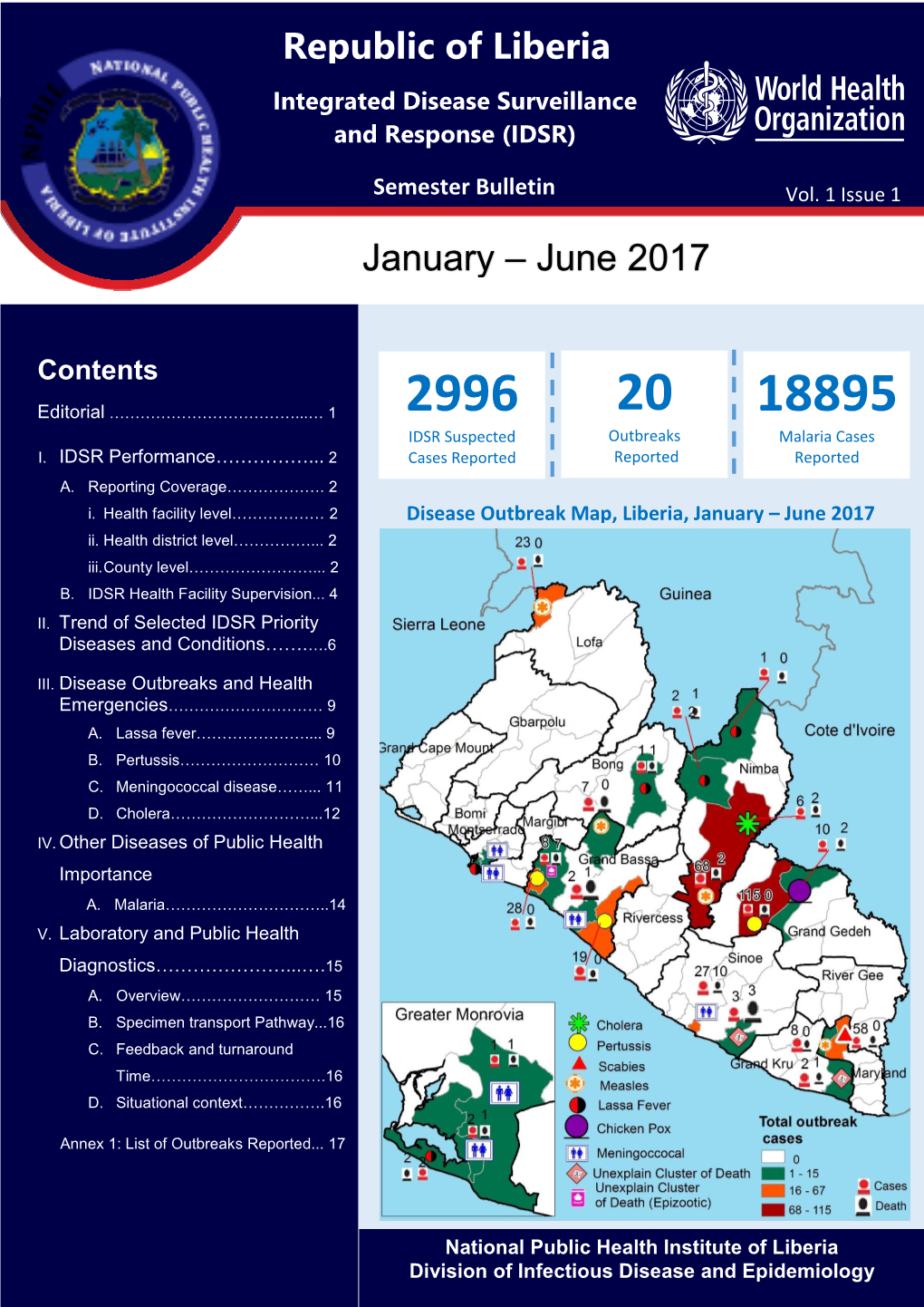 Republic of Liberia January – June 2017