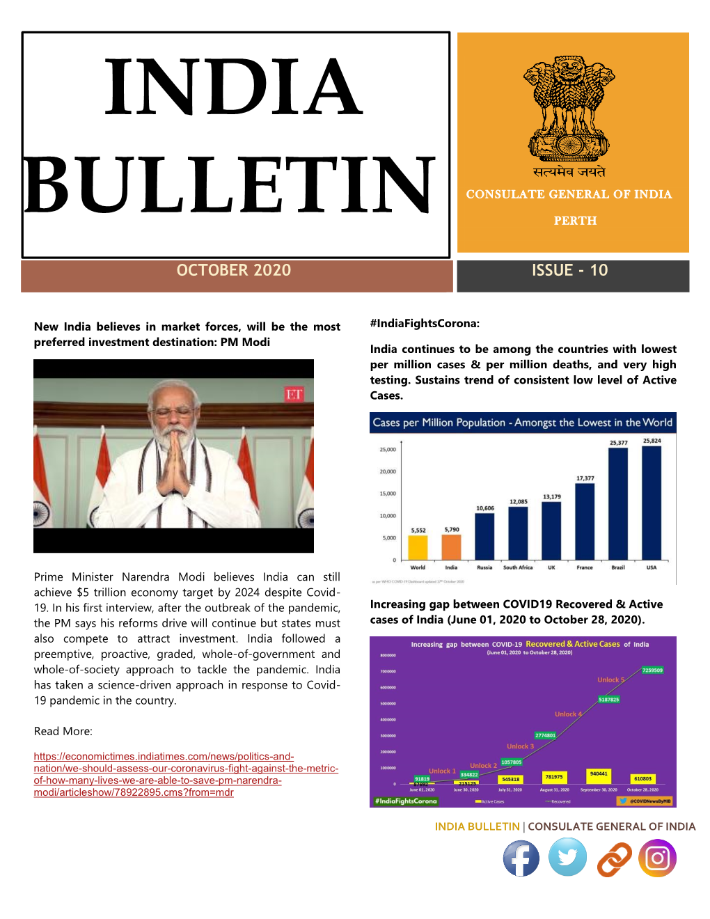 India Bulletin | Consulate General of India