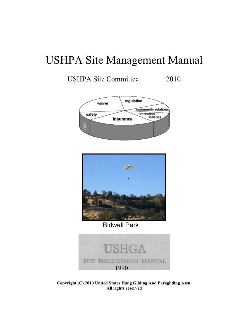 USHPA Site Management Manual