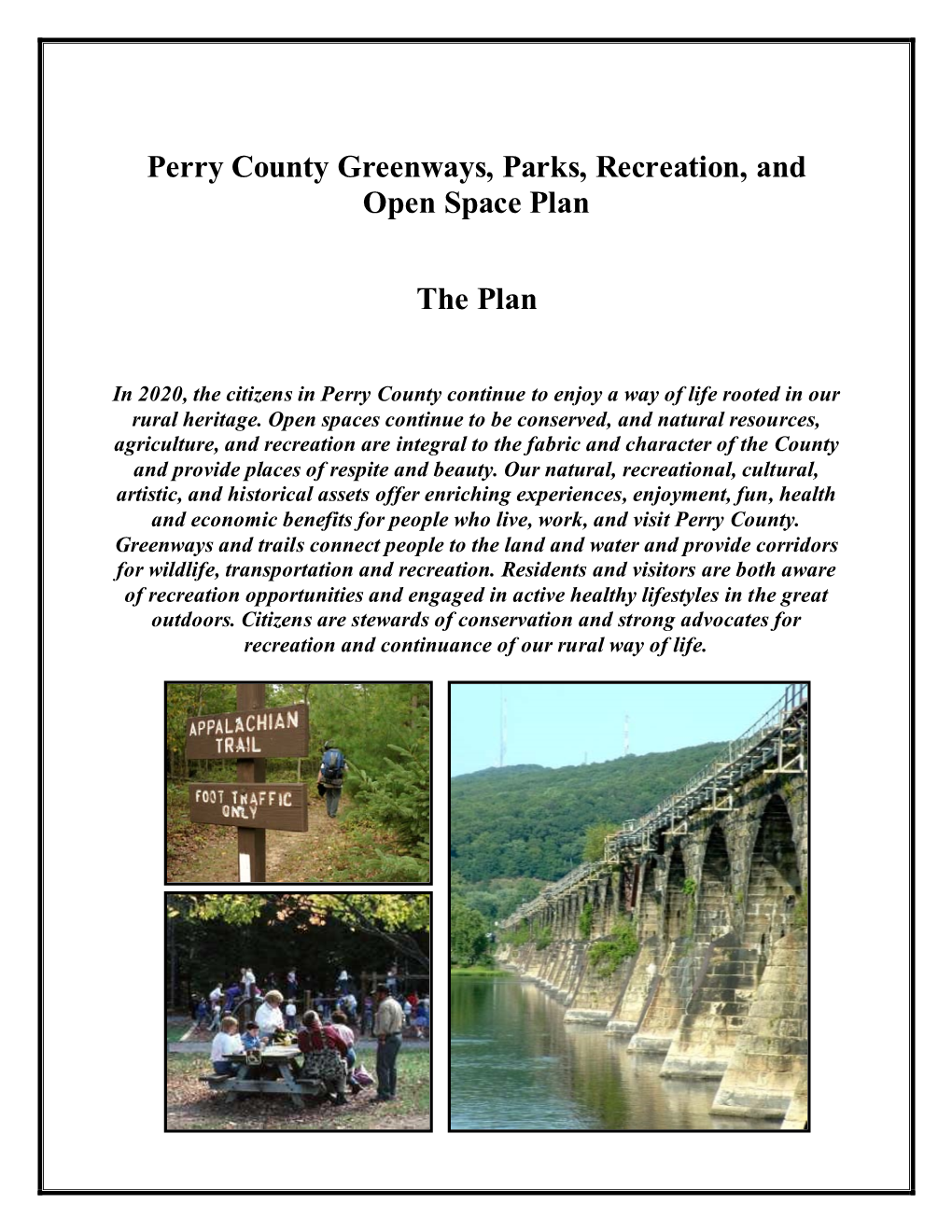 2011 Greenways, Parks, Recreation & Open Space Plan